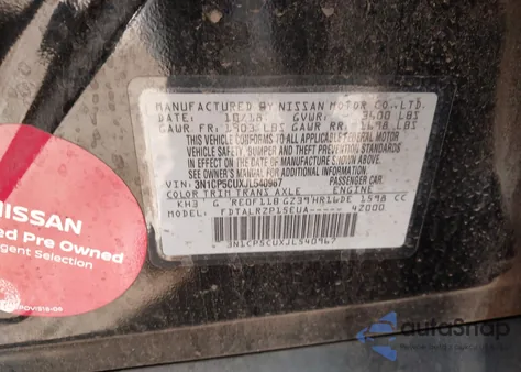 2018 Nissan Kicks S z USA, uszkodzony, nr VIN 3N1CP5CUXJL540967